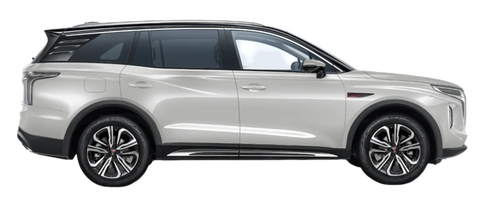 Hongqi Новый HS7 Белый с черной крышей